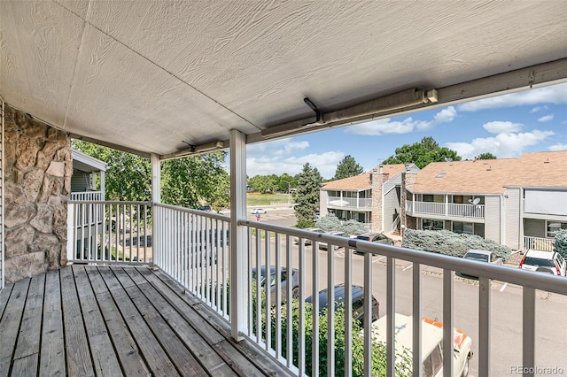 18302 E Kepner Pl Unit 207, Aurora, CO 80017 - deck featuring a residential view