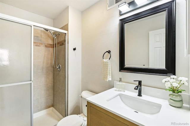 18302 E Kepner Pl Unit 207, Aurora, CO 80017 - bathroom featuring vanity and a stall shower