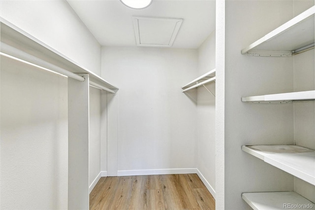18302 E Kepner Pl Unit 207, Aurora, CO 80017 - spacious closet featuring wood finished floors