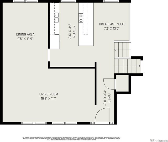 12289 W Atlantic Ave, Lakewood, CO 80228 - property floor plan