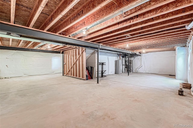 6024 W 1st St Unit 30, Greeley, CO 80634 - unfinished below grade area featuring water heater