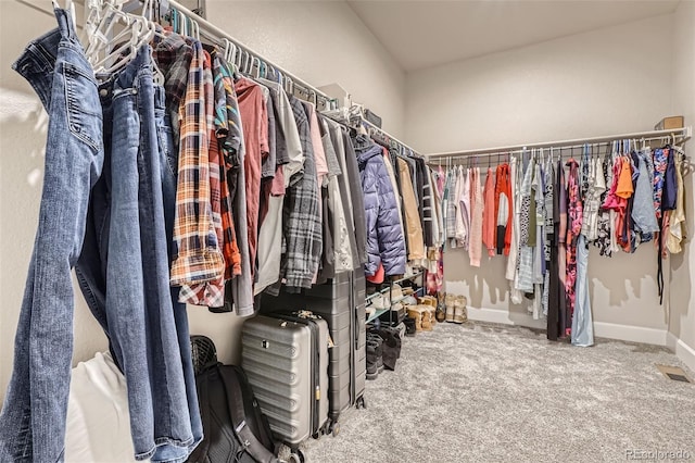 13460 Broad Wing Ave, Parker, CO 80134 - walk in closet with carpet flooring