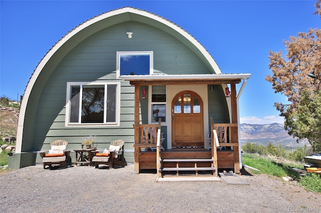 57191 Me Rd, Collbran, CO 81624 - view of front of property featuring a mountain view