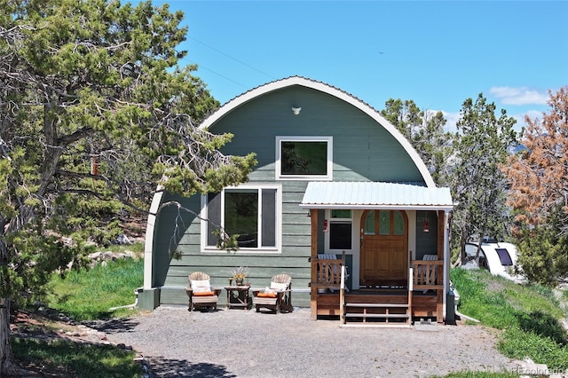 57191 Me Rd, Collbran, CO 81624 - view of rear view of house