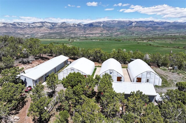 57191 Me Rd, Collbran, CO 81624 - overview of rural landscape with a mountain backdrop