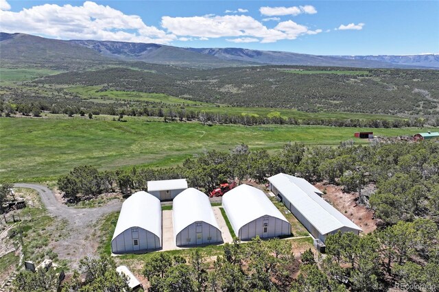 57191 Me Rd, Collbran, CO 81624 - bird's eye view of a mountainous background