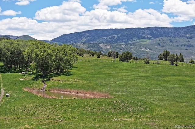 57191 Me Rd, Collbran, CO 81624 - view of mountain background featuring rural landscape