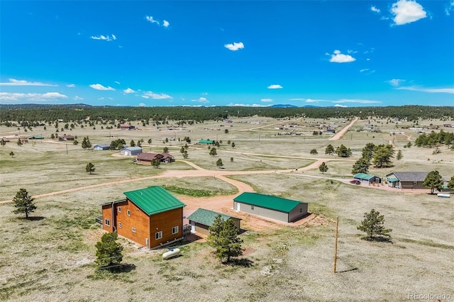 85 Estes Cir, Florissant, CO 80816 - overview of rural landscape with a desert landscape and a mountain backdrop