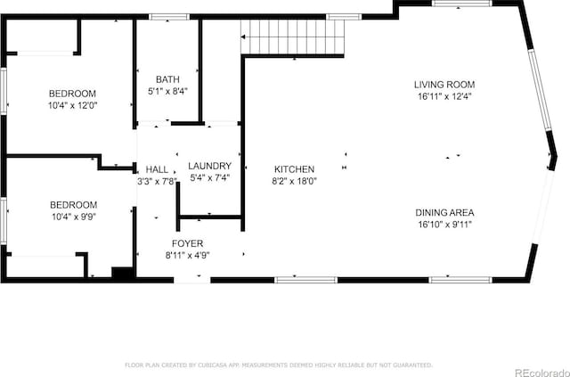 85 Estes Cir, Florissant, CO 80816 - floor plan / room layout