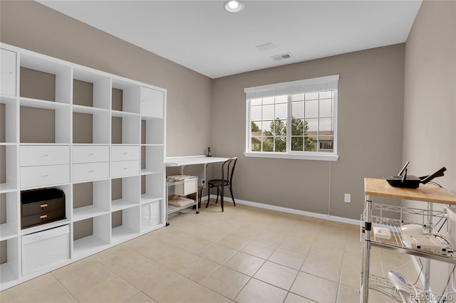 10540 Tracewood Cir, Highlands Ranch, CO 80130 - office space with light tile patterned floors and recessed lighting