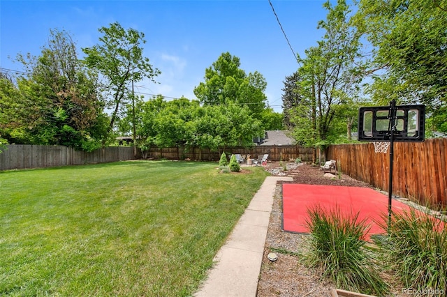 6283 S Prescott St, Littleton, CO 80120 - view of yard with a patio