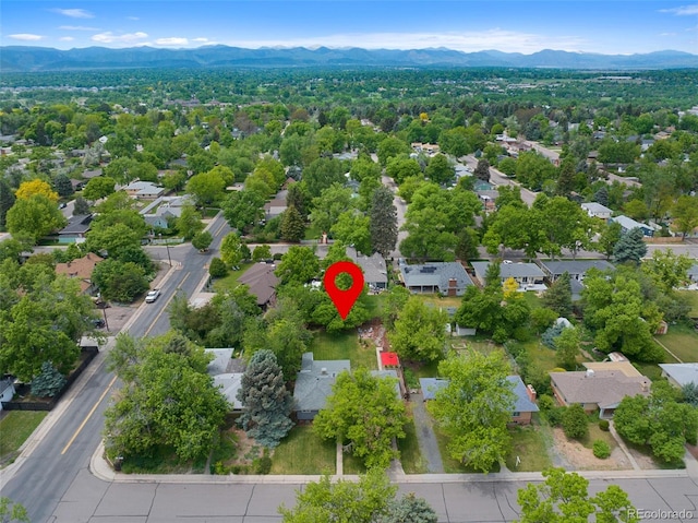 6283 S Prescott St, Littleton, CO 80120 - aerial perspective of suburban area featuring mountains
