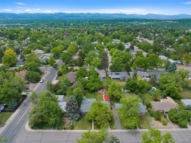 6283 S Prescott St, Littleton, CO 80120 - aerial view of residential area featuring mountains