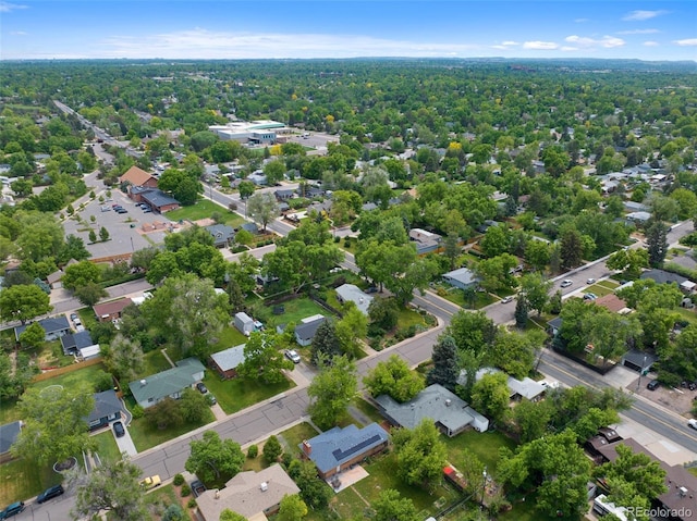 6283 S Prescott St, Littleton, CO 80120 - aerial perspective of suburban area featuring a forest