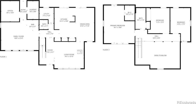 1970 County Road 241, Westcliffe, CO 81252 - floor plan / room layout
