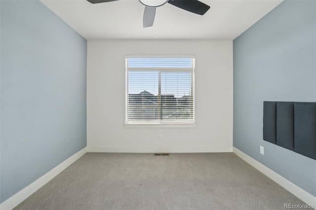 5668 Galena St, Denver, CO 80238 - unfurnished room with ceiling fan and carpet