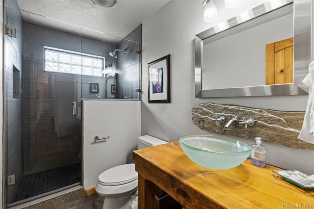 403 Pitkin St, Frisco, CO 80443 - bathroom featuring a shower stall and vanity