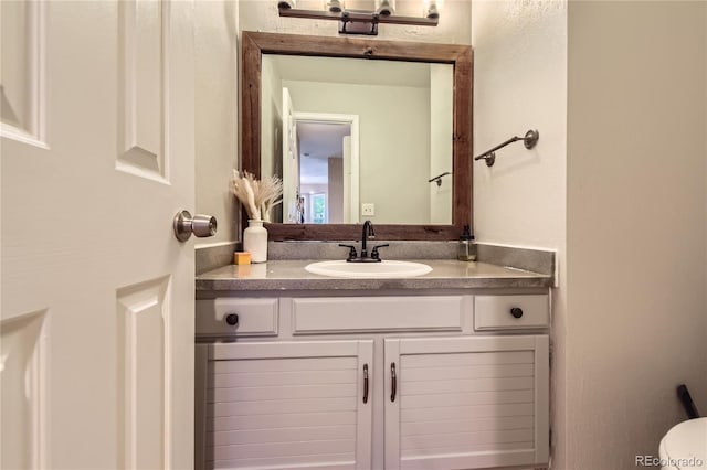 9492 Crestmore Way, Highlands Ranch, CO 80126 - half bath with vanity and toilet