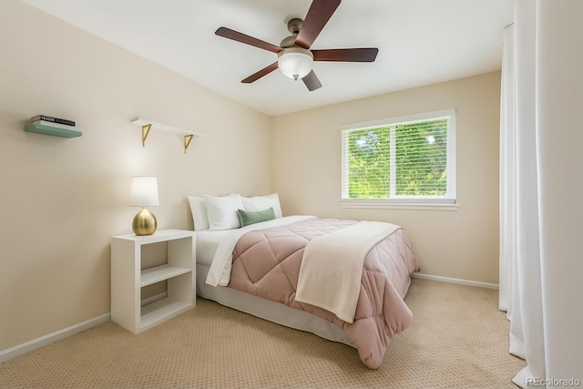 9492 Crestmore Way, Highlands Ranch, CO 80126 - carpeted bedroom with baseboards and ceiling fan