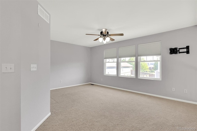 20394 E Colgate Pl, Aurora, CO 80013 - carpeted spare room featuring ceiling fan and baseboards
