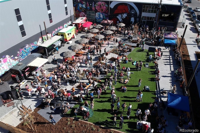 view of property's community