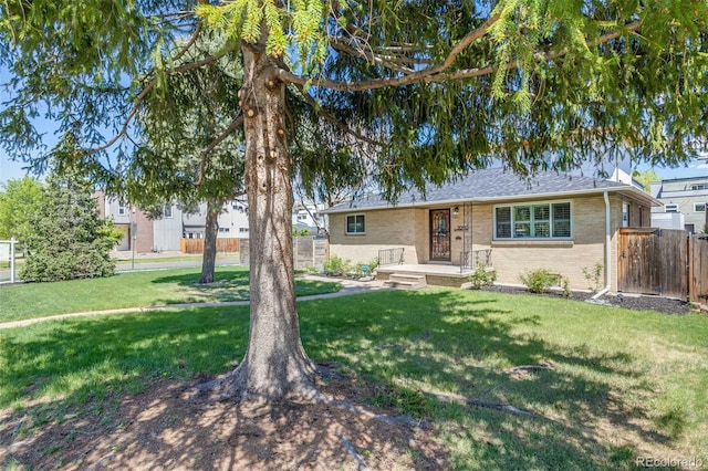 2090 Irving St, Denver, CO 80211 - single story home with brick siding