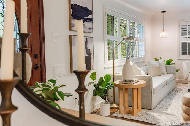 2090 Irving St, Denver, CO 80211 - sitting room featuring baseboards