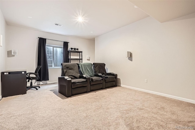 25561 E 5th Pl, Aurora, CO 80018 - cinema room with carpet floors and baseboards