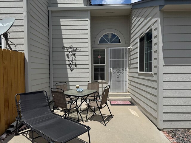6887 S Dover Way, Littleton, CO 80128 - view of patio with outdoor dining area