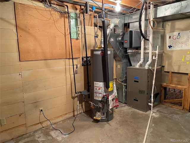 utilities with water heater