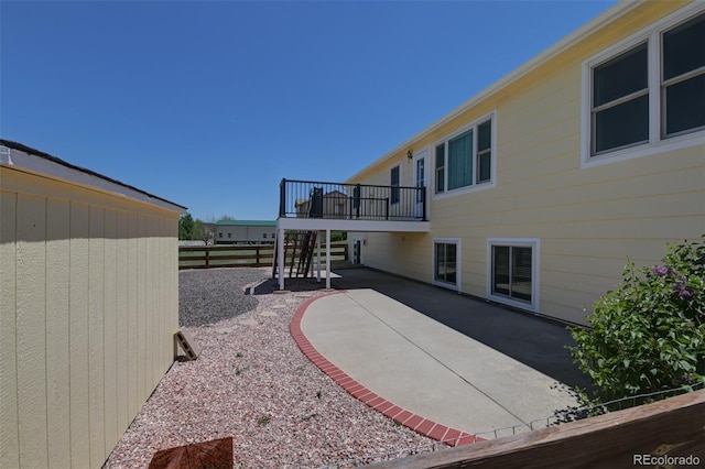 12454 Tex Tan Rd, Peyton, CO 80831 - view of yard featuring a patio area