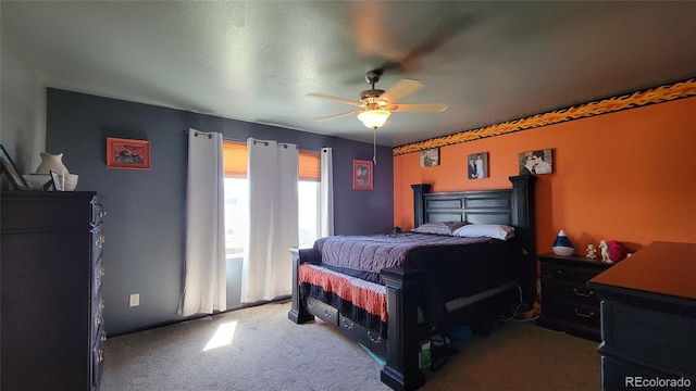 4214 Widener St, Pueblo, CO 81008 - bedroom with carpet and ceiling fan