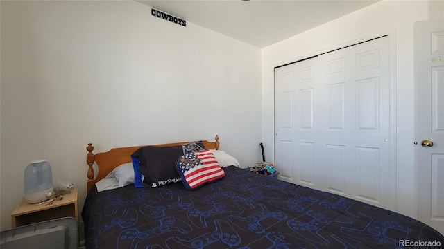 4214 Widener St, Pueblo, CO 81008 - bedroom featuring carpet and a closet