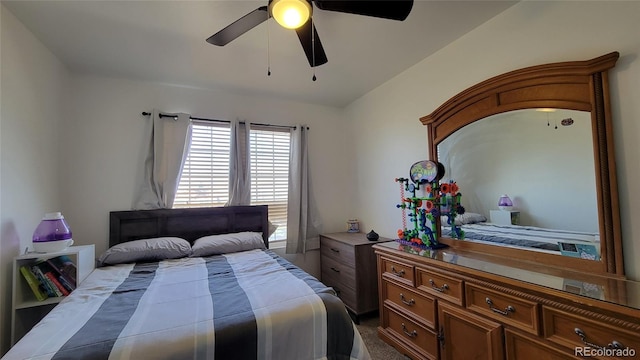 4214 Widener St, Pueblo, CO 81008 - bedroom with ceiling fan