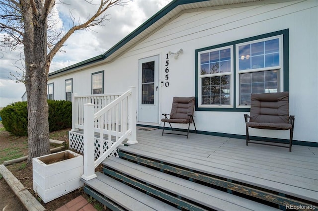 15650 W Valdez Cir, Peyton, CO 80831 - view of deck