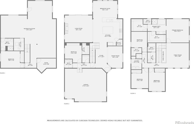 7253 S Valleyhead Ct, Aurora, CO 80016 - view of floor plan / room layout