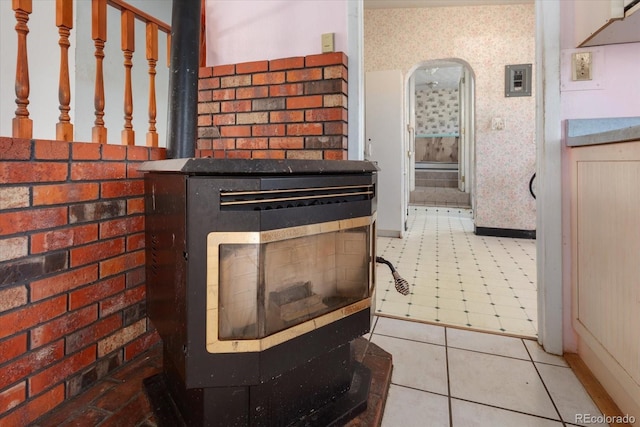 7032 County Road 156c, Salida, CO 81201 - room details featuring baseboards and a wood stove