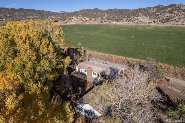 7032 County Road 156c, Salida, CO 81201 - aerial view featuring a rural view and a mountain view