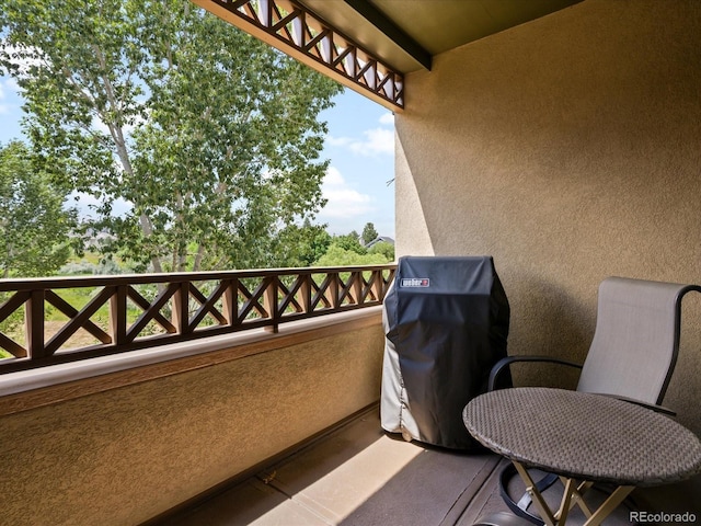 11962 W Long Cir Unit 203, Littleton, CO 80127 - balcony with a grill