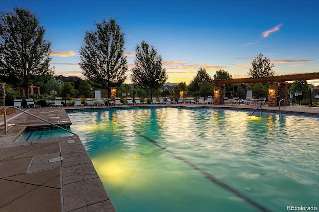 11962 W Long Cir Unit 203, Littleton, CO 80127 - community pool featuring a patio area
