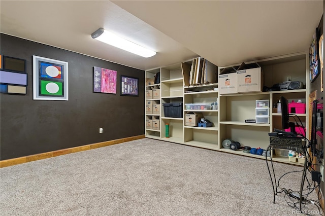 6307 Monterey Pl, Highlands Ranch, CO 80130 - finished basement featuring carpet