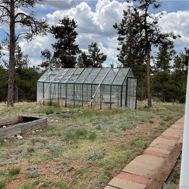 696 Calle De La Nieva, Florissant, CO 80816 - view of greenhouse
