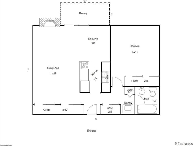 view of layout