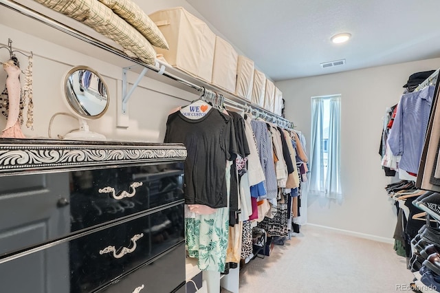 21837 E Stanford Cir, Aurora, CO 80015 - spacious closet with carpet flooring