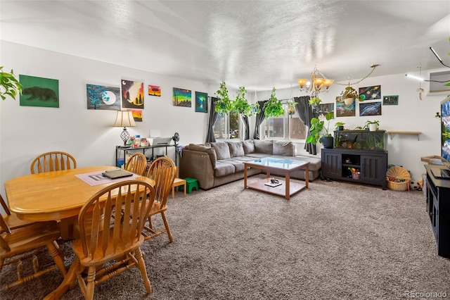 3613 S Sheridan Blvd Unit 10, Denver, CO 80235 - carpeted living area with a chandelier