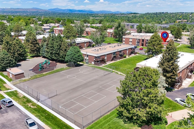 3613 S Sheridan Blvd Unit 10, Denver, CO 80235 - drone / aerial view of a mountainous background