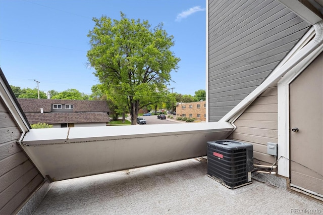 5250 S Huron Way Unit 1-204, Littleton, CO 80120 - view of patio / terrace with a balcony and cooling unit
