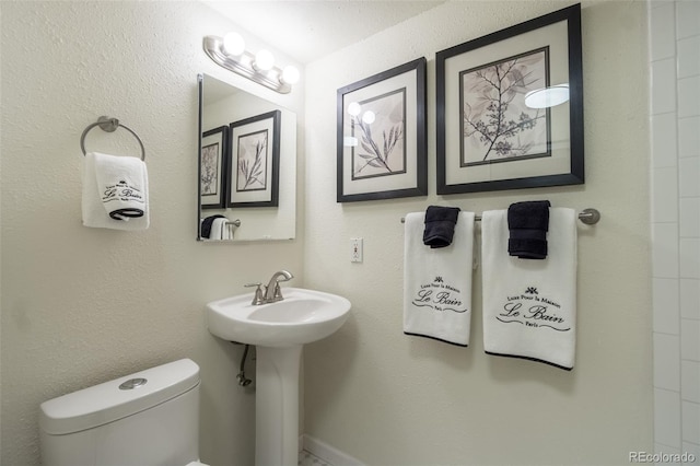 bathroom with toilet