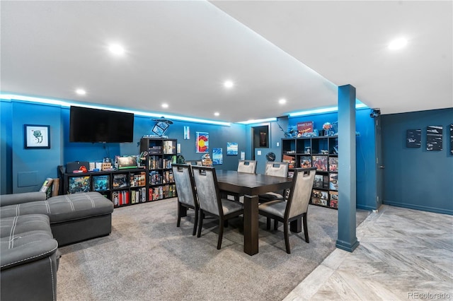 2730 S Jay St, Denver, CO 80227 - dining room with recessed lighting