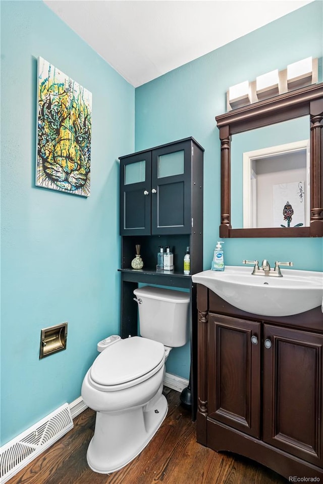 2730 S Jay St, Denver, CO 80227 - bathroom featuring vanity and wood finished floors